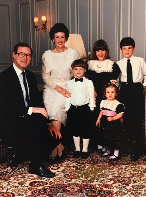 Lydia with her family circa 1986 / Photo Courtesy Lydia Fenet