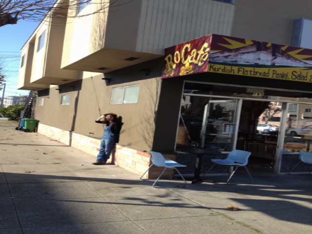 Havin at the original Ro Cafe / Photo Courtesy Havin Gavgasi