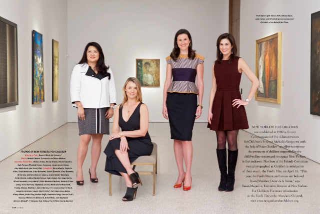 Photoshoot in the galleries at Christie's Auction House / Photo Courtesy Lydia Fenet