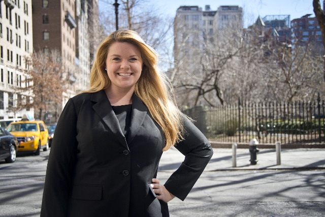 Kelly Goldston in New York City / Photo courtesy of Elliot Scott
