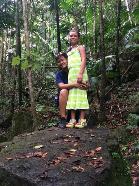Jocelyn with her daughter / Photo courtesy Jocelyn Rivera