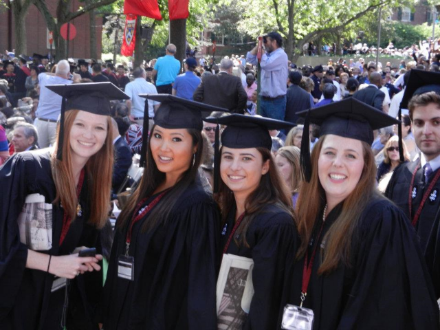 Crystal at Graduation from harvard University / Photo Courtesy Crystal Coser