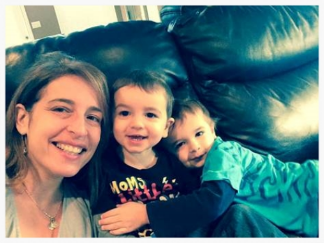 Celebrating Debbie Panzer "Debbie Panzer is a mother of 2 great boys, Jake 4.5 years old and Jesse, 2. In addition to chasing them around all day, she finds the time to be a Professor of Communication at Nassau Community College in LI. It is no surprise that she became a great mother, as her profession modeled her into a great mentor for her students. She has translated those traits to raising Jake and Jesse into two loving and fun JUMPING BEANS who love her very much." --Marc Panzer