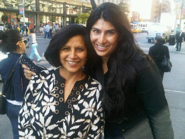 "Sarina Jain and her best friend..aka Mom Jain." / Photo Courtesy Sarina Jain