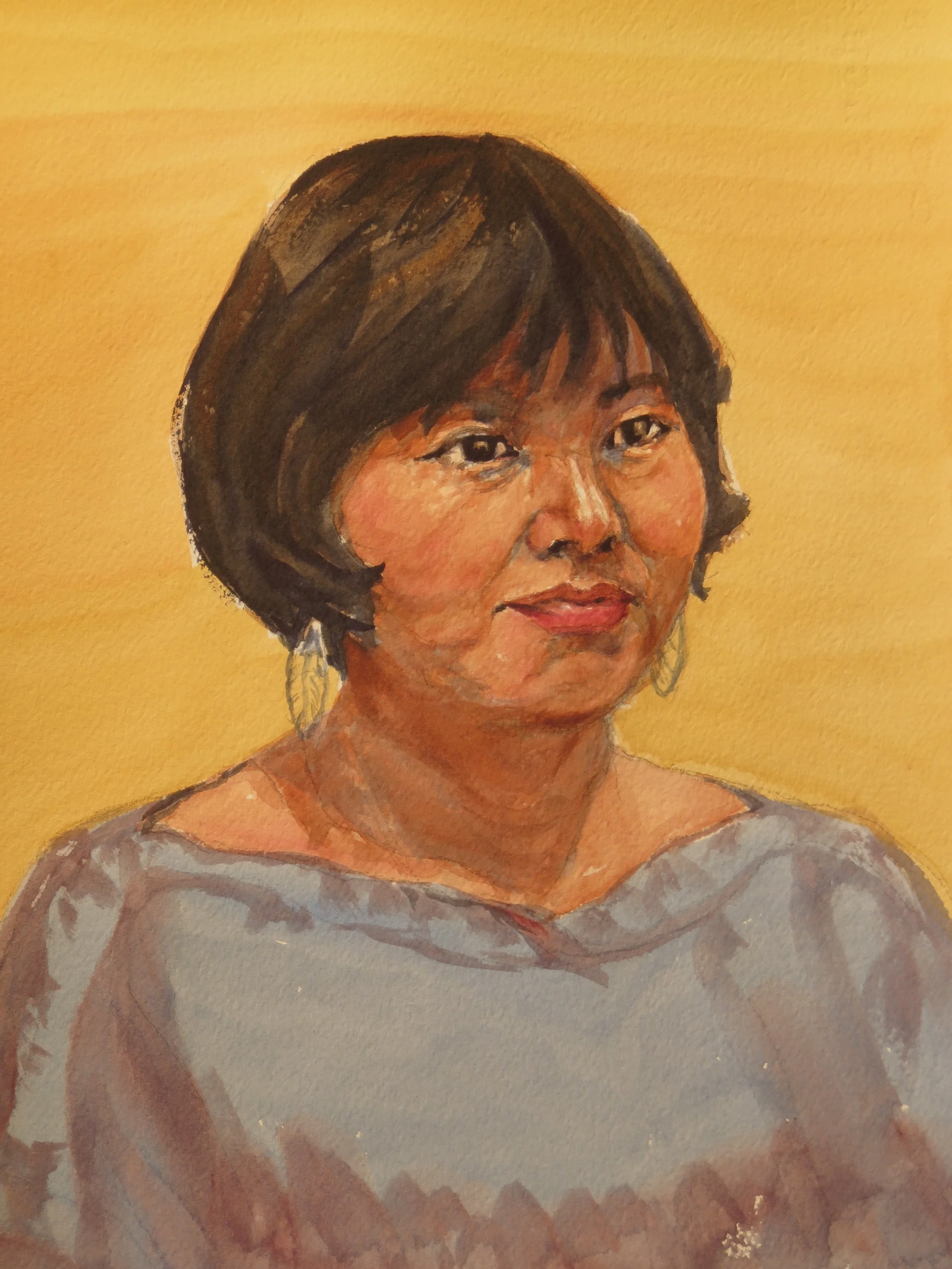 Sweet Jane, Watercolor 11 x 15