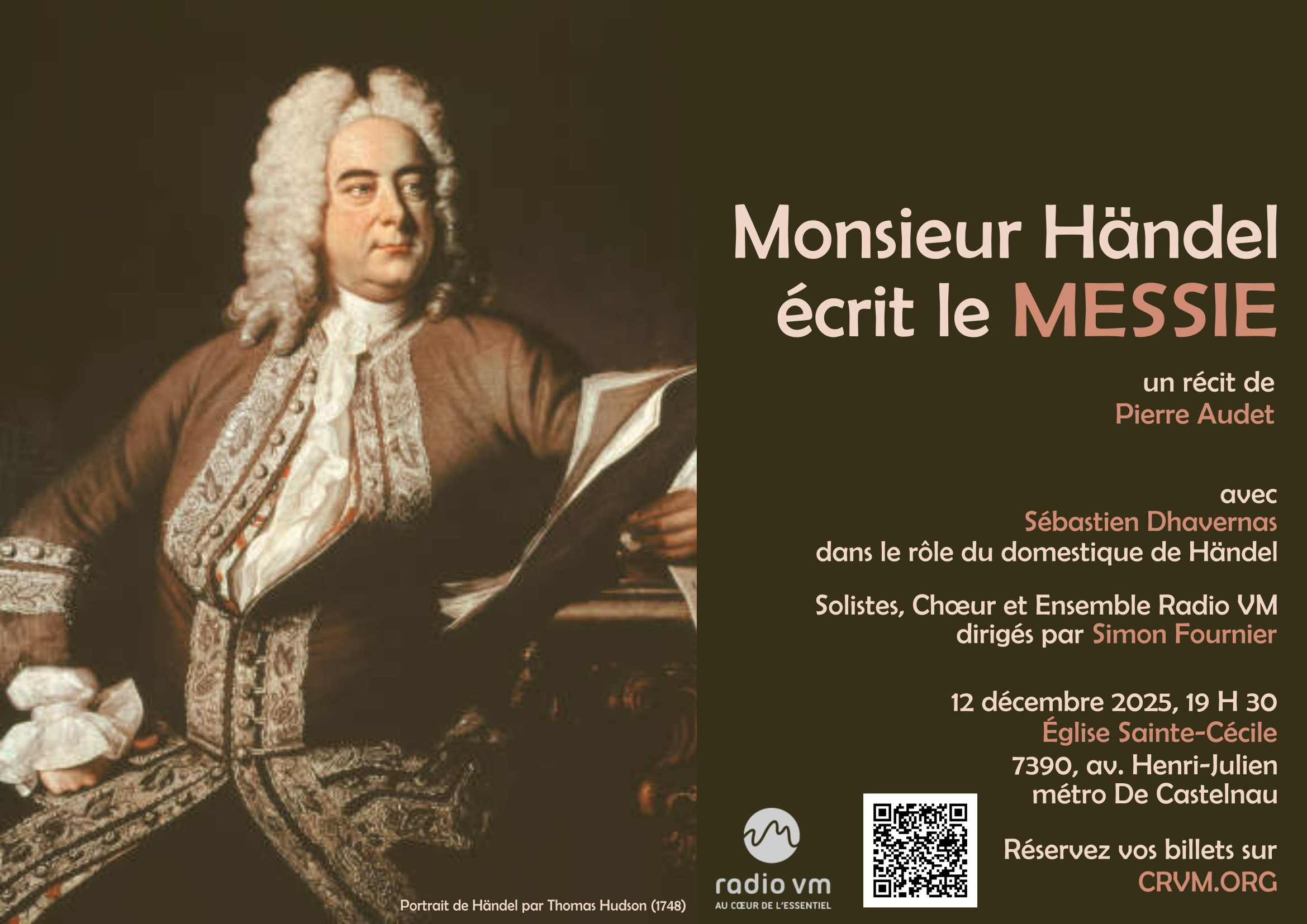 Monsieur Händel écrit le Messie