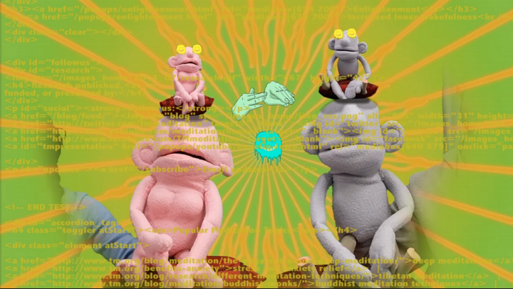 Still from Derek Larson 's The Longest Mantra