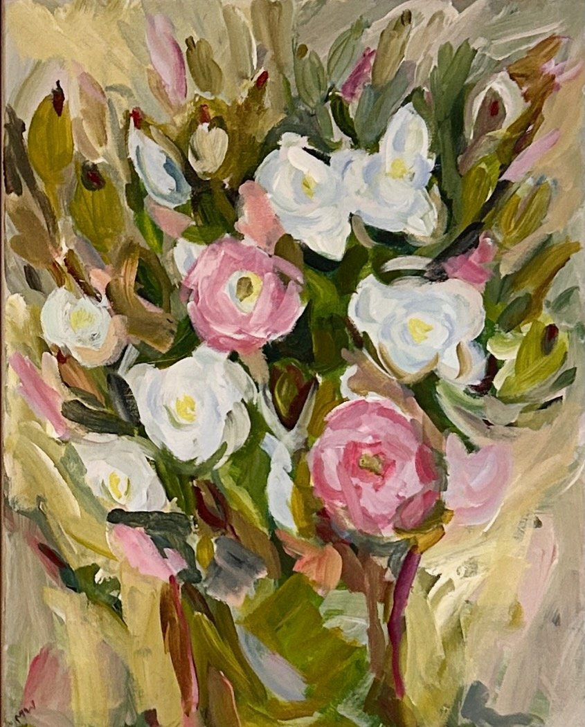 Pink & White Flowers