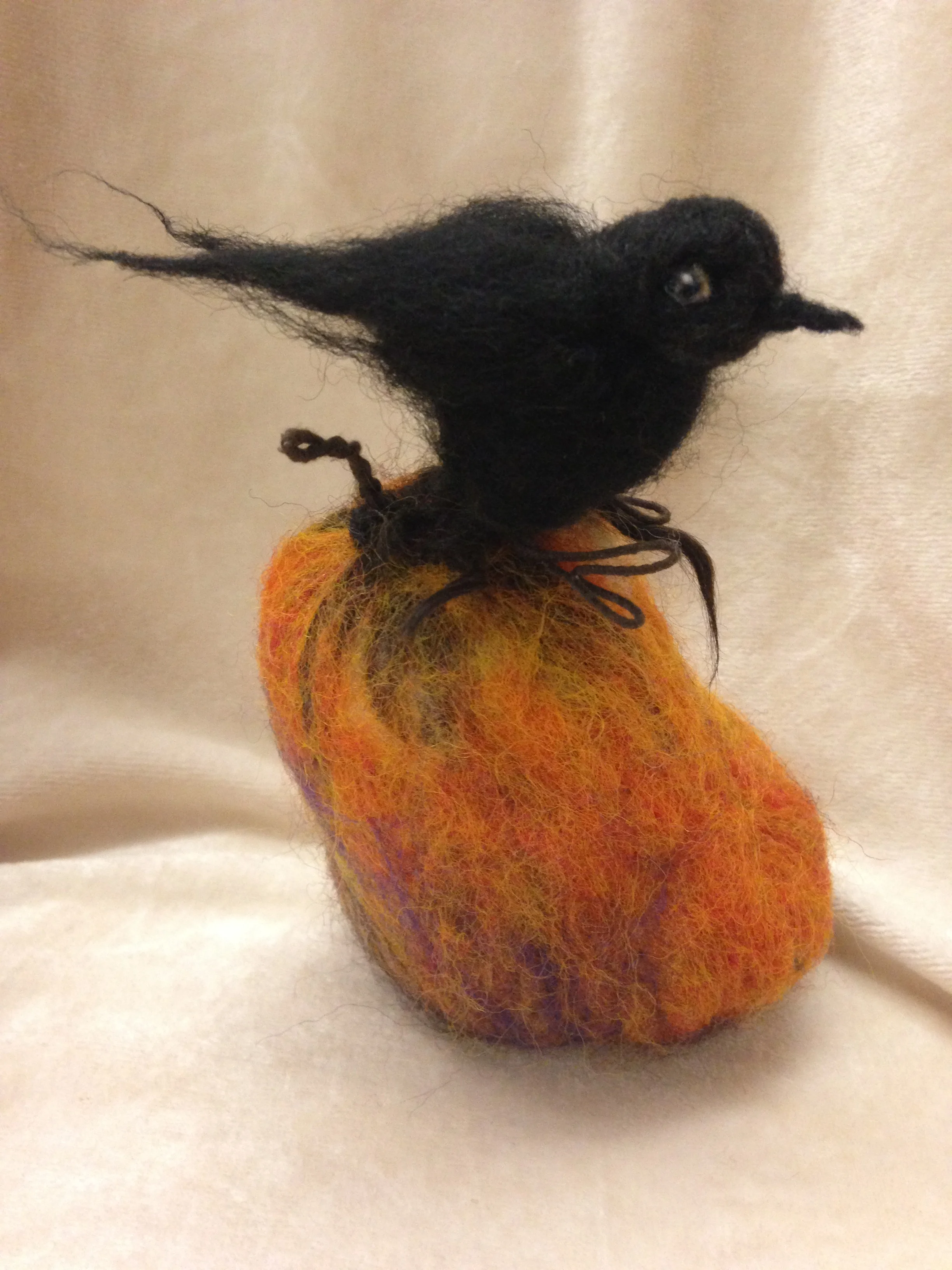 The Raven and Funky Pumpkin