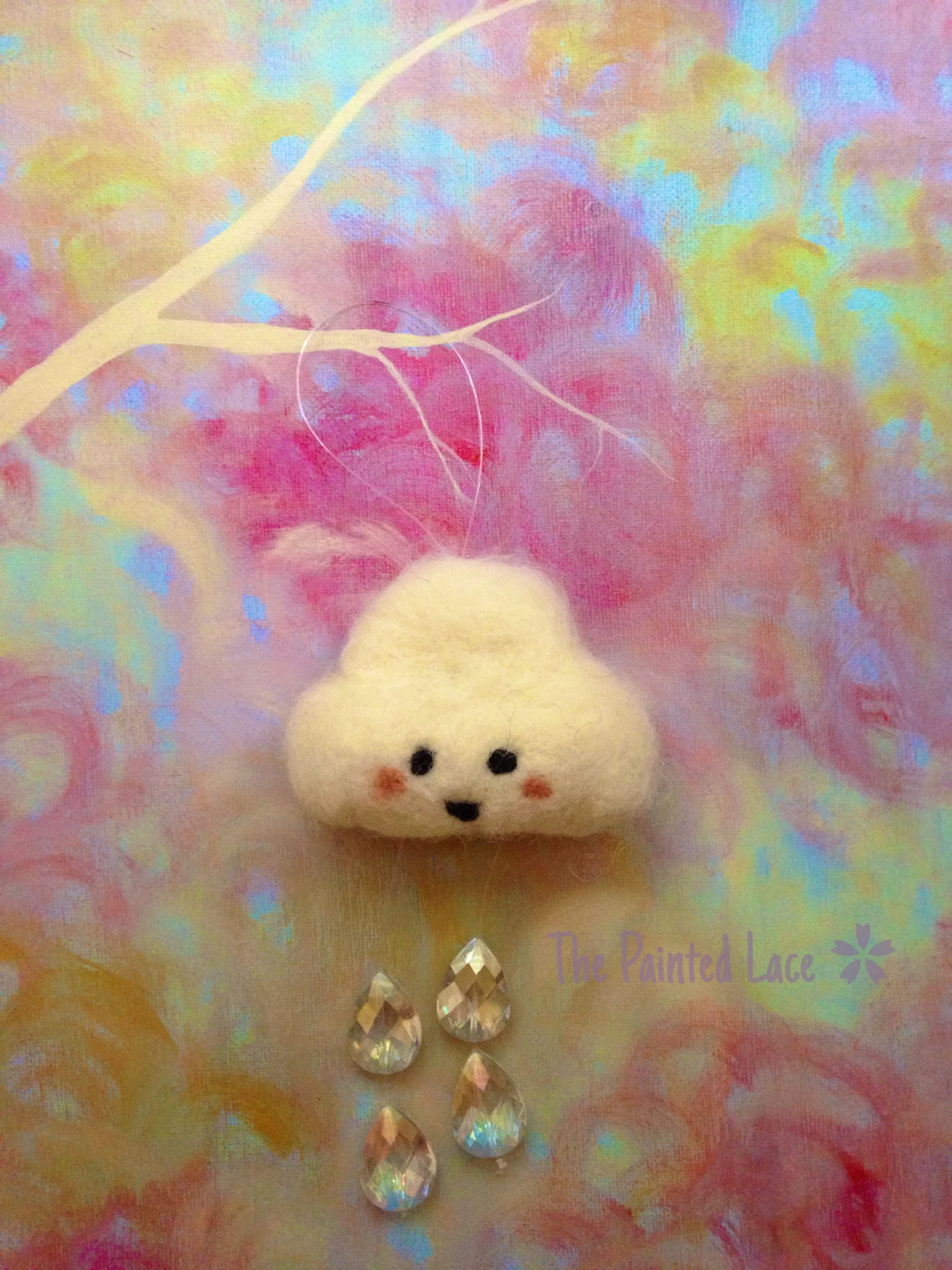 Kawaii Cloud - Ornament