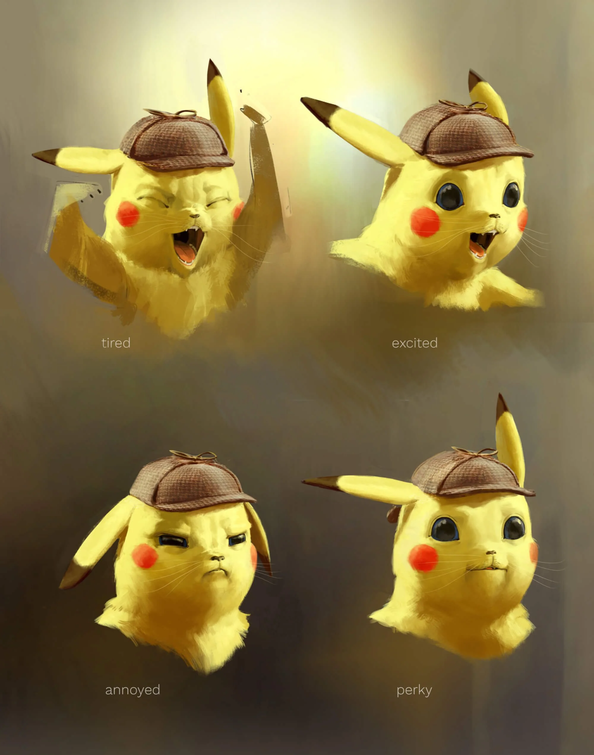 DETECTIVE PIKACHU - Expression Exploration