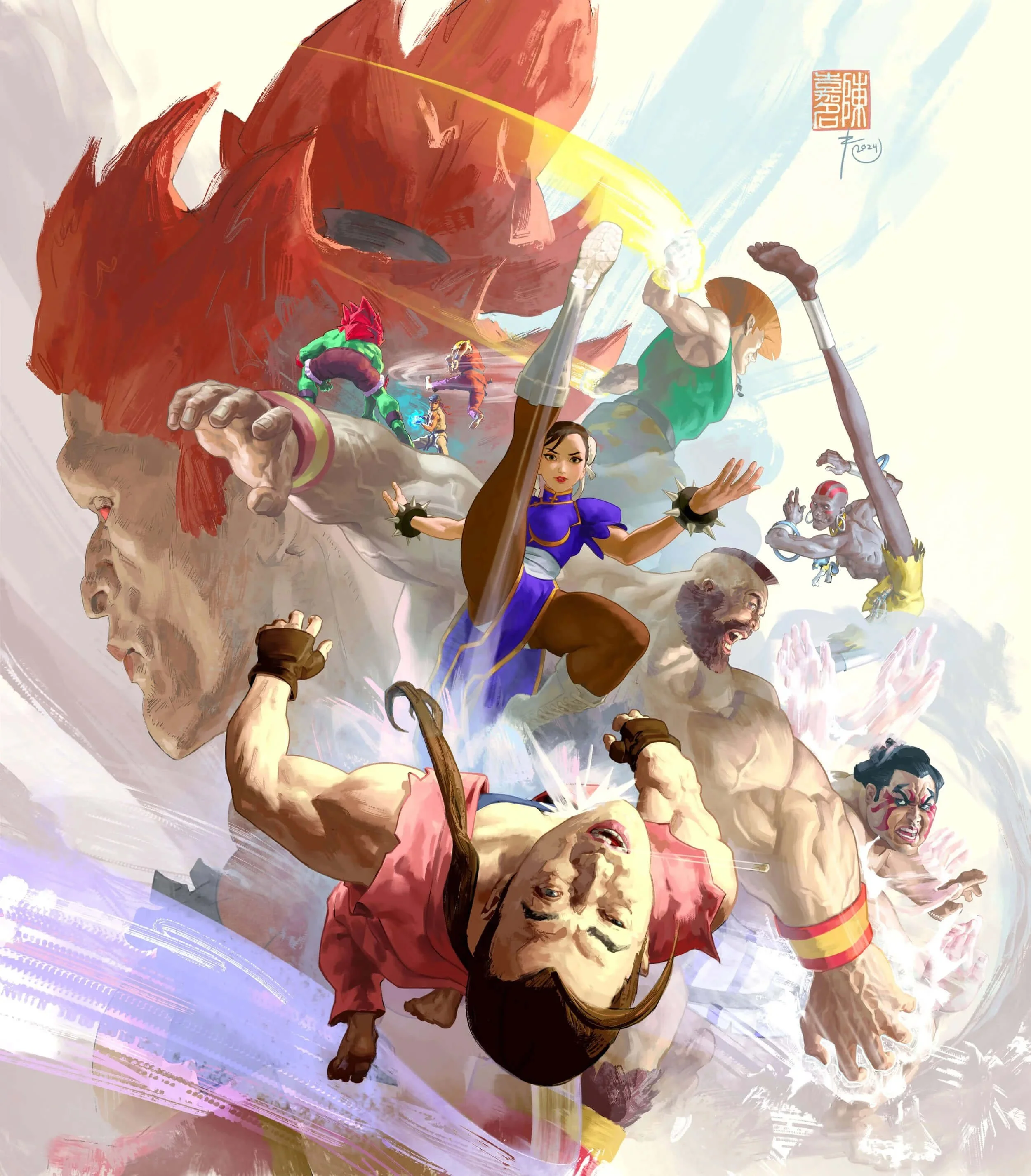 STREET FIGHTER II - Fan Illustration