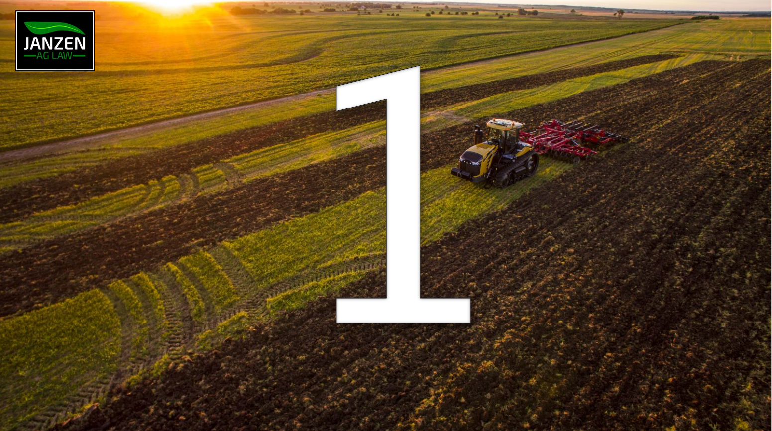 Janzen Ag Law Celebrates One Year