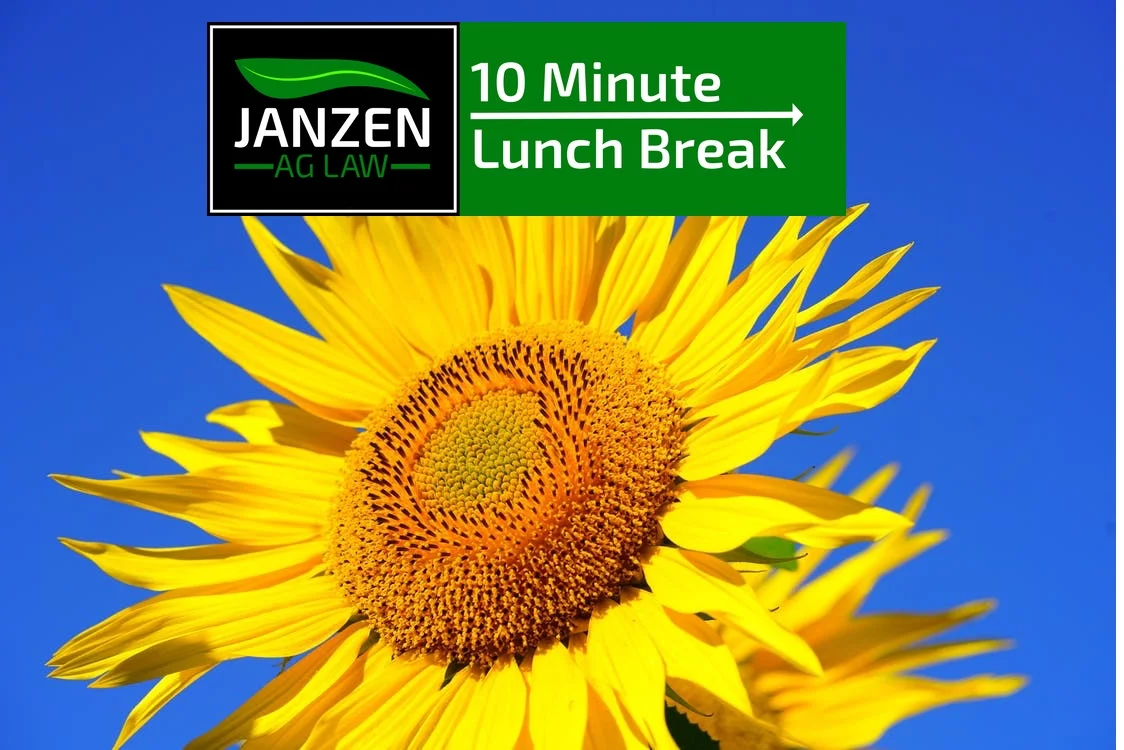 10 Minute Lunch Break Webcast: Becoming Ag Data Transparent