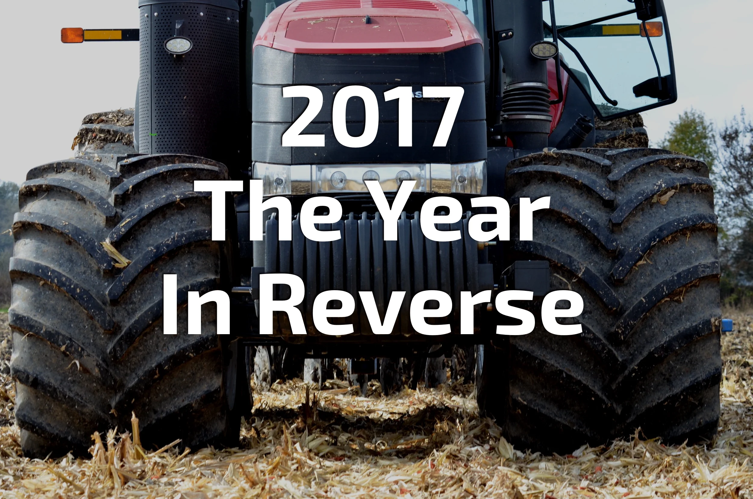 The Year in Reverse: 2017