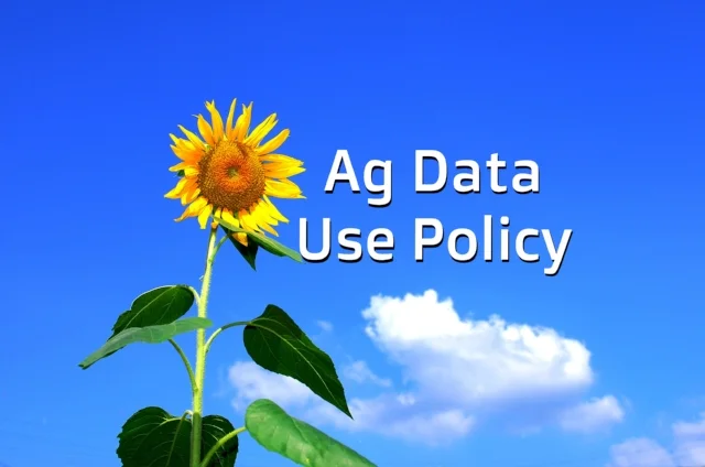 Creating an Ag Data Use Policy