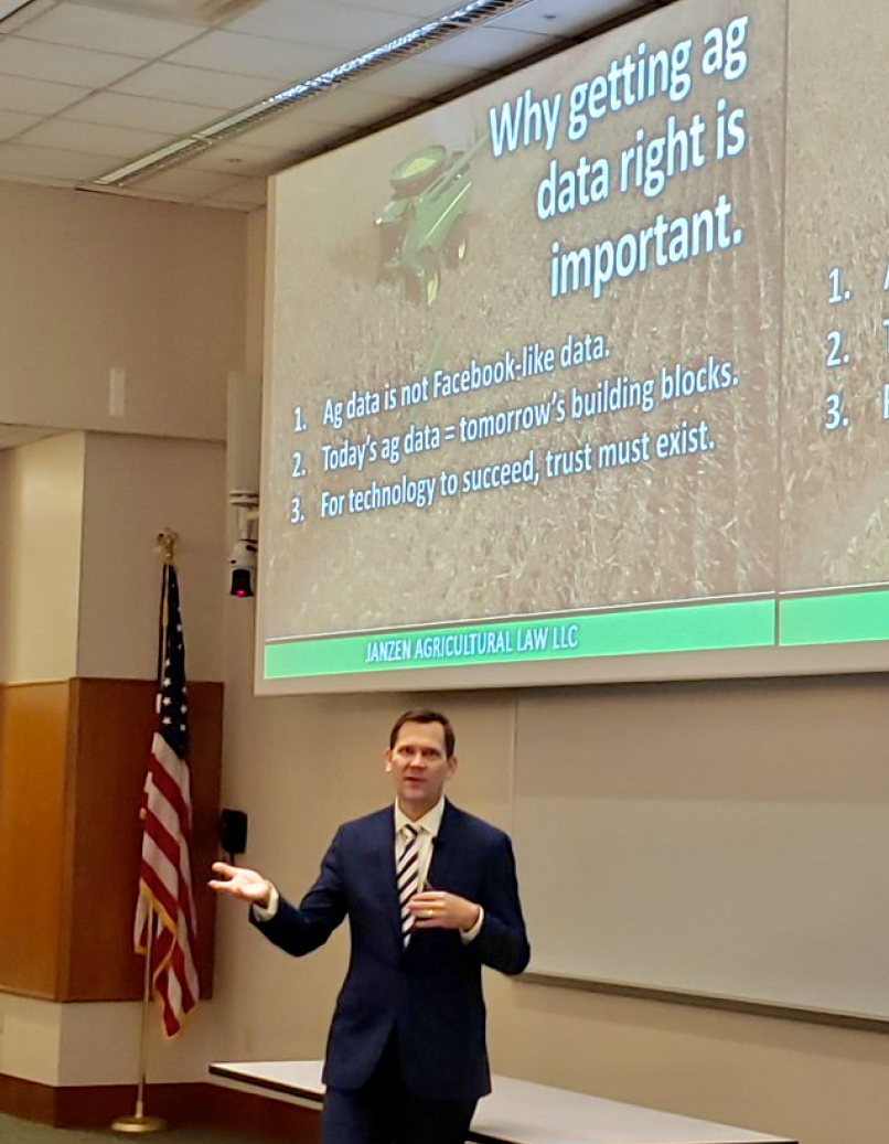 Legal Implication of Big-Data Driven Solutions to Ag's Most Pressing Issues: Texas A&amp;M Law Review Symposium