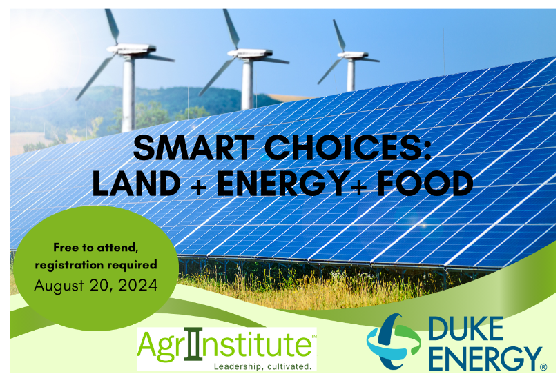 Smart Choices: Land + Energy + Food Session Presentation 