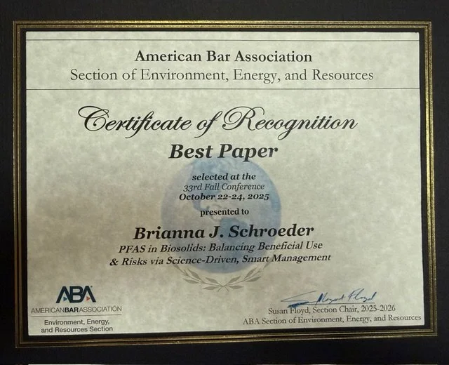 Schroeder Collaborates on SEER “Best Paper” Award