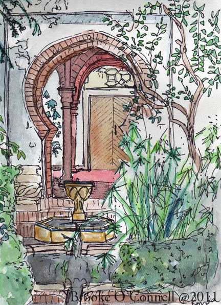 Palace in Rhonda, Spain