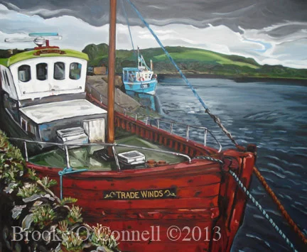 Boat in Kinsale, Ireland