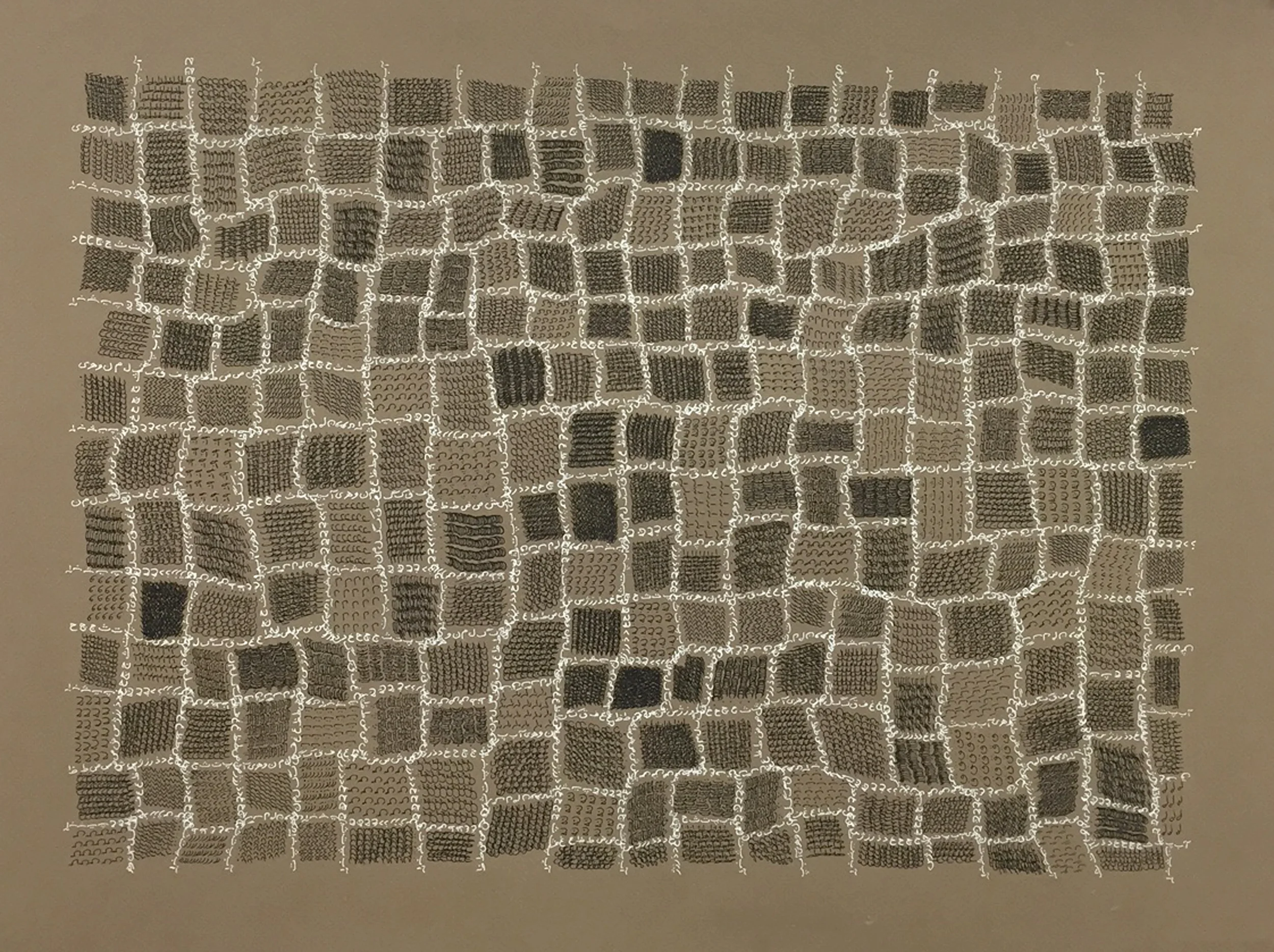 Thirty two II, 2015 Pen on Canson paper, 25 1/2” X 19 1/2”