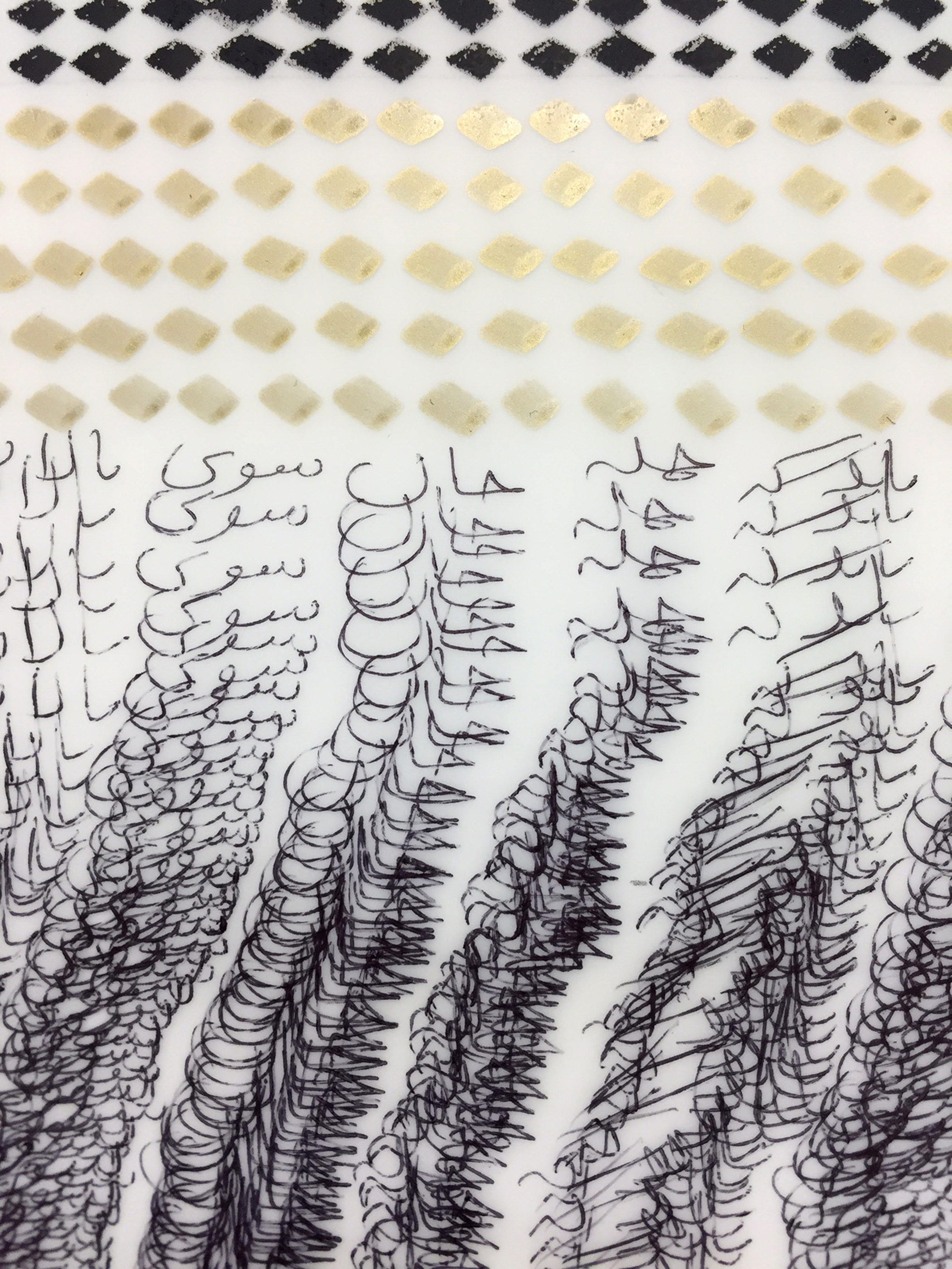 Worthy of His love, 2015 Detail shot