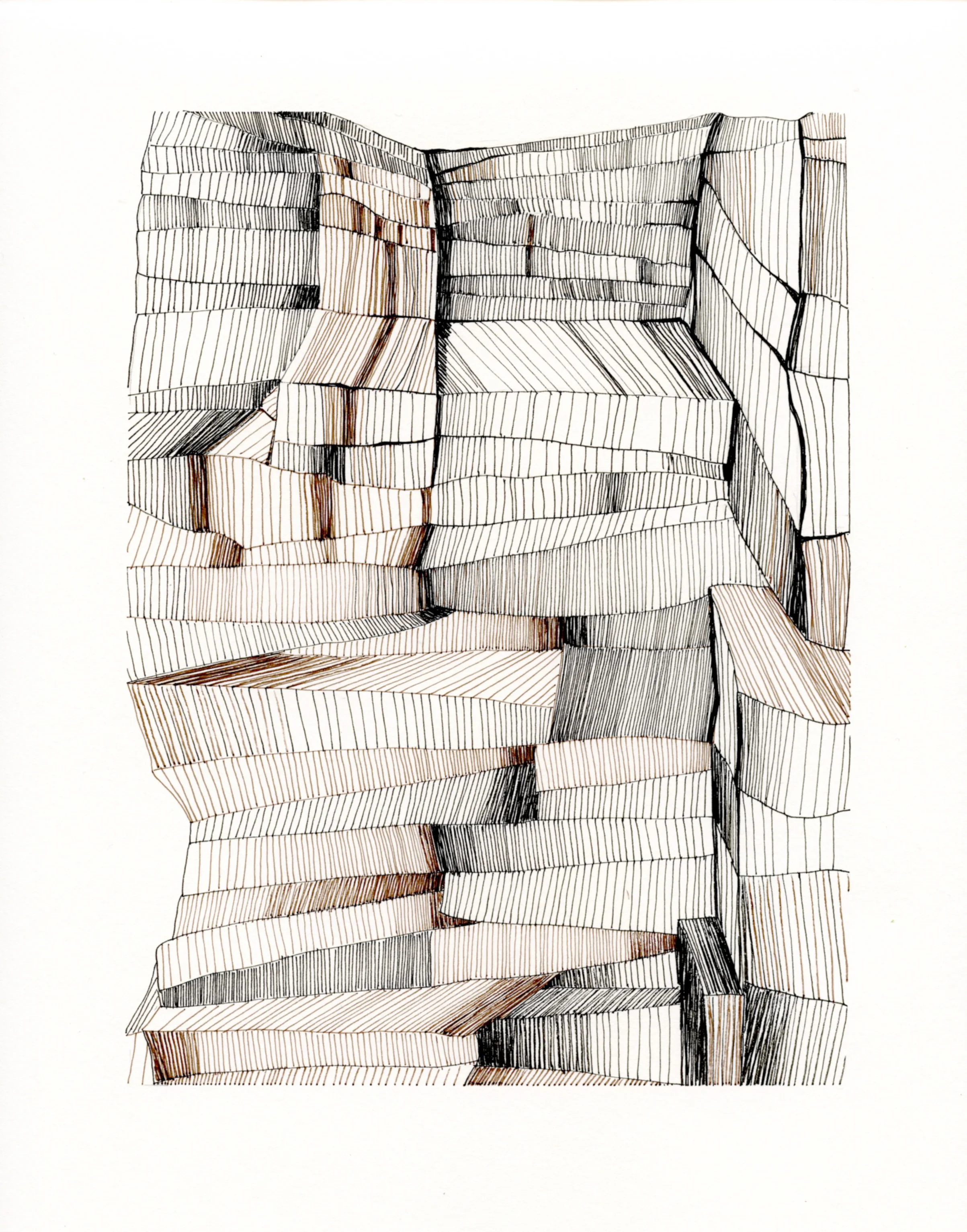 Line drawing VIII, 2018