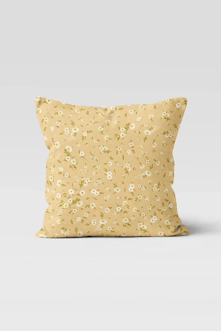 Tan+Daisy+Square+Pillow+Cover_Anthony+&+Stork.webp