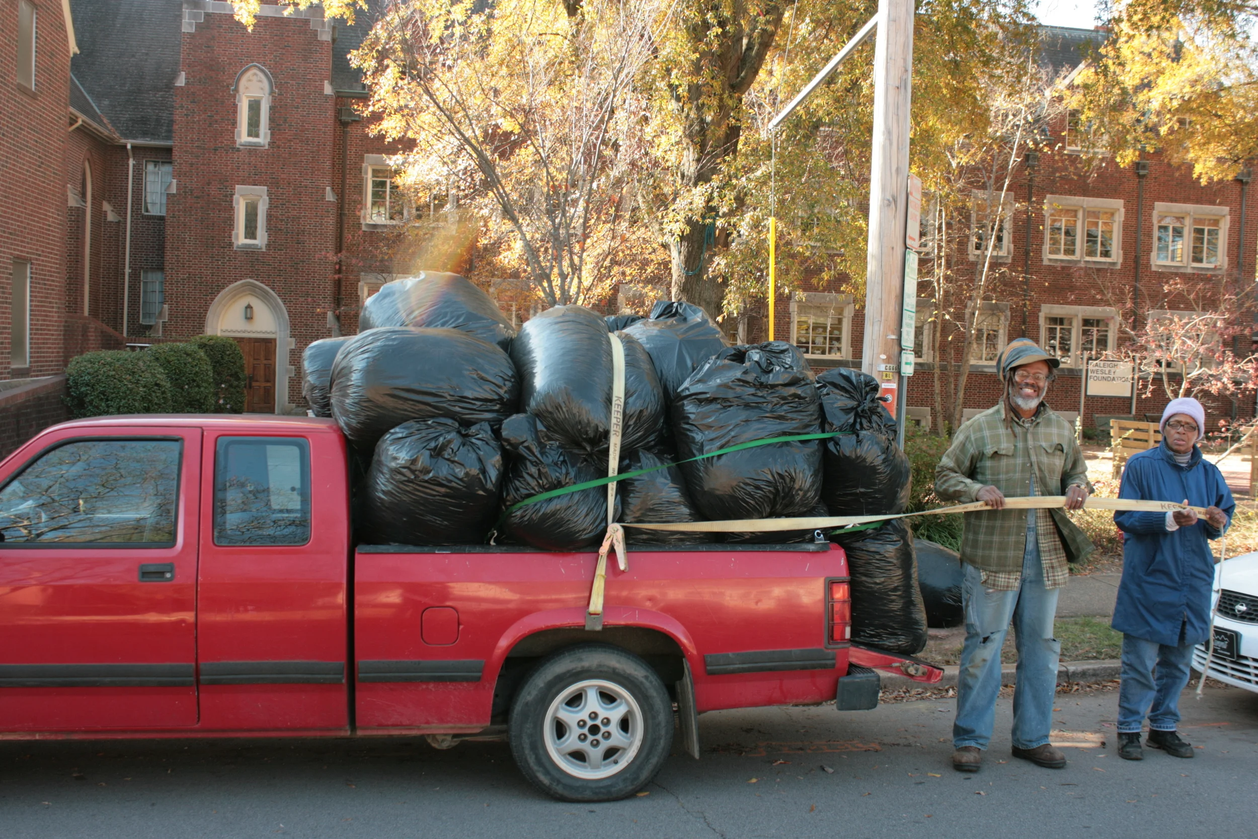 Ms. Thelma, Maurice and the Red Truck