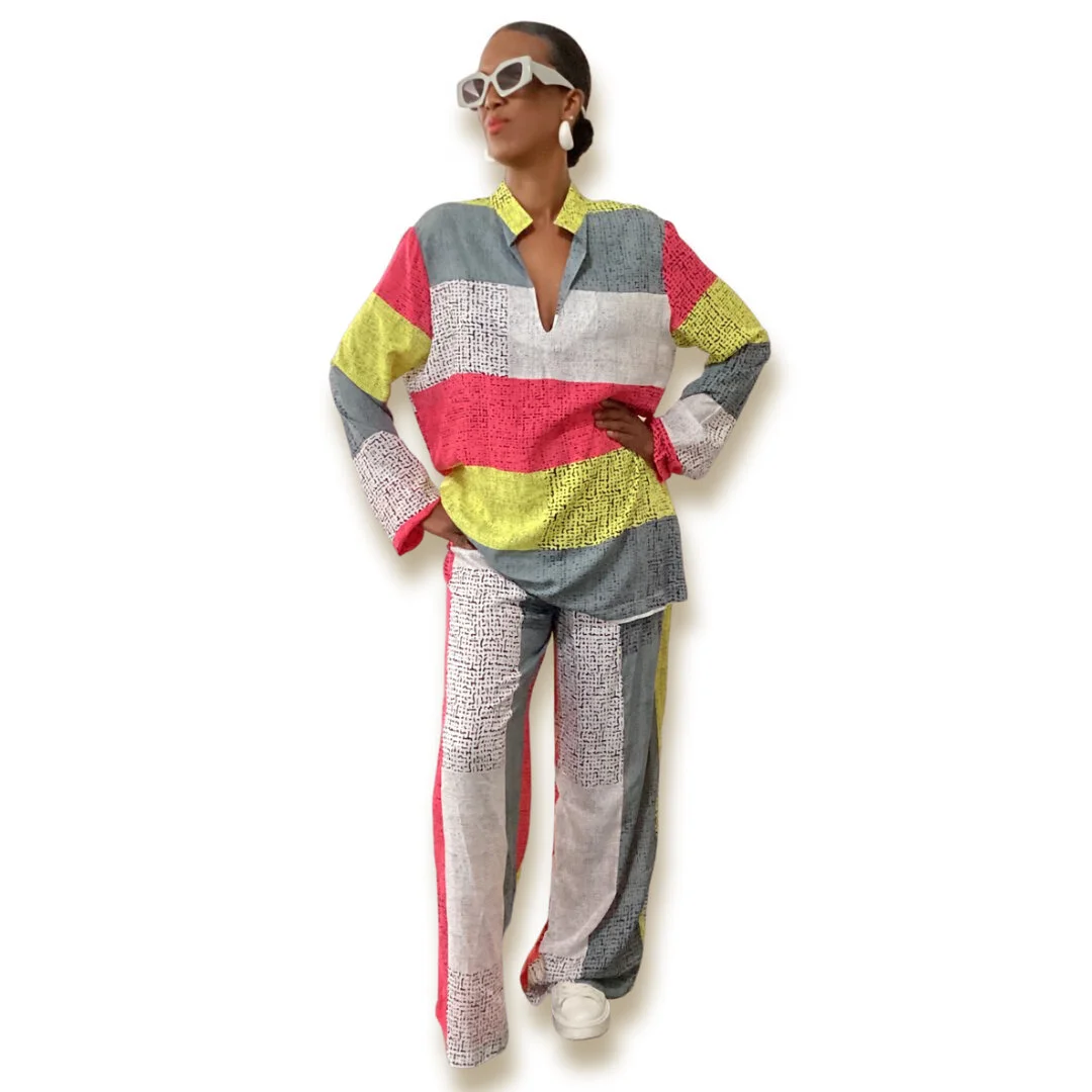 DB14TP - MULTI STRIPE TOP