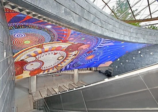 Funktional Vibrations (2014). Commissioned by Metropolitan Transportation Authority Arts & Design. Photo by Rob Wilson.