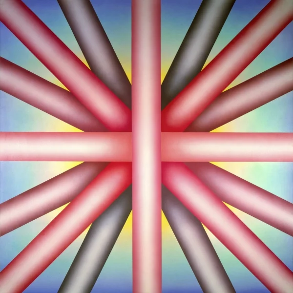 Judy Chicago "Heaven is for White Men Only" 1973 New Orleans Museum of Art. Photo by Donald Woodman