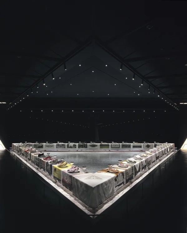 The Dinner Party 1974-79, Brooklyn Museum. Photo by Donald Woodman