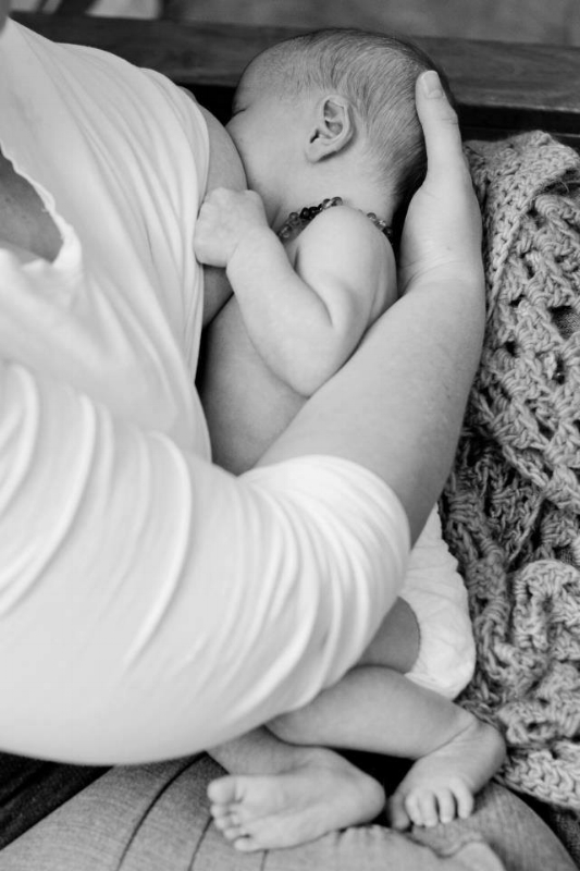 Baby C during his newborn photo session at 2 weeks.