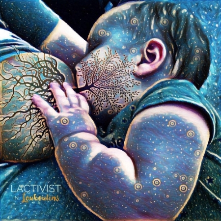 My own #TreeOfLife pic, breastfeeding my toddler when he was 2 months old