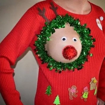 Because #reindeerboob may not be appropriate for an office party. Or maybe it is?