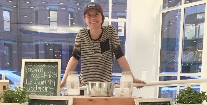 Sampling on Newbury Street!
