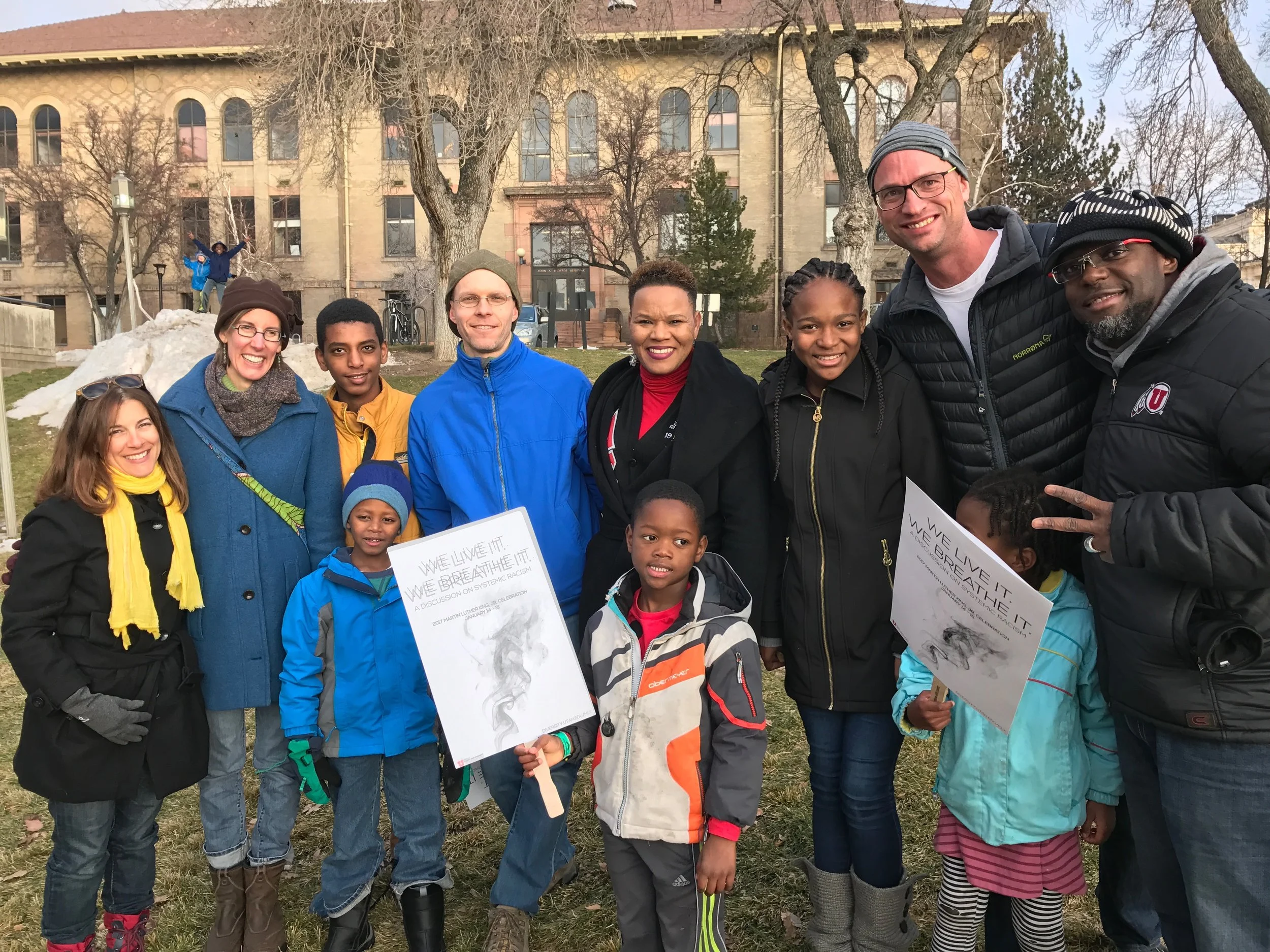 MLK March Community Village Families