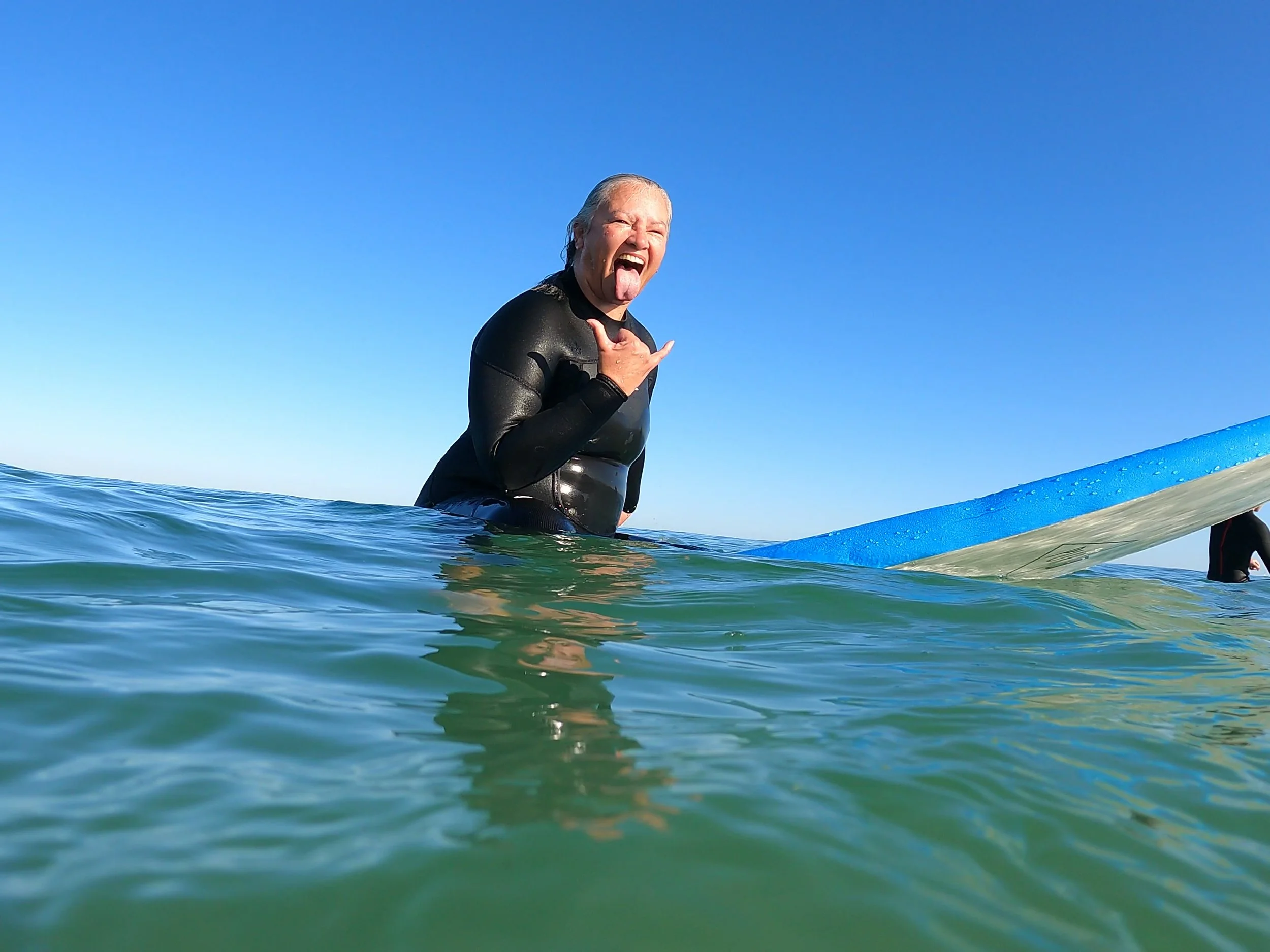Learning to surf after 40…. Get out there!