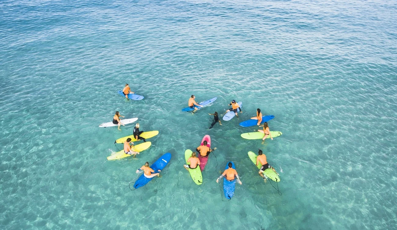 Can you believe it? This is not a pool…it’s our surf school in Perth: Go Surf Perth :)