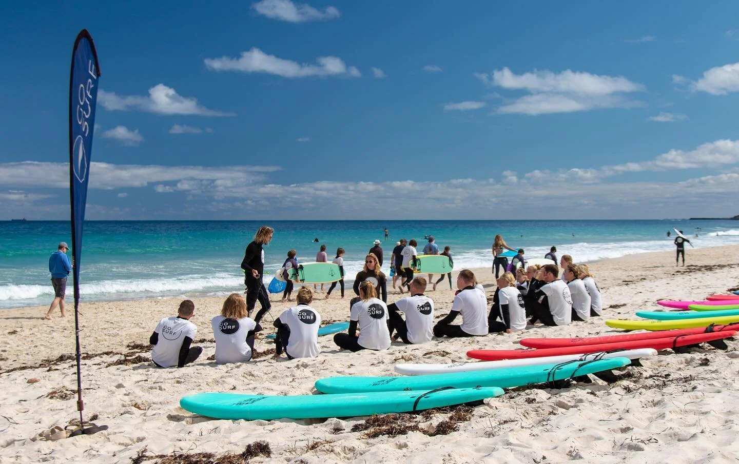 Surf lessons In Perth At GoSurf Surf School. Learn To Surf