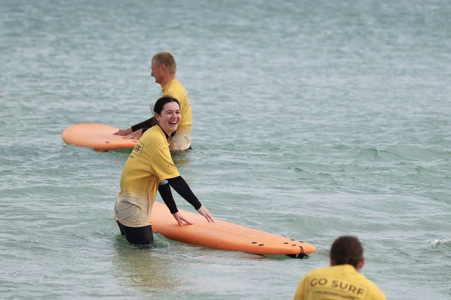 Happy smiling surfer perth