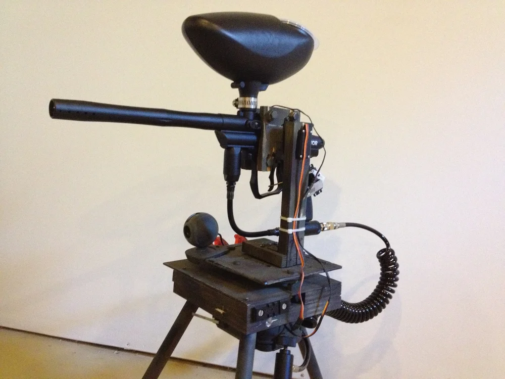 Paintball Machine Gun Turret