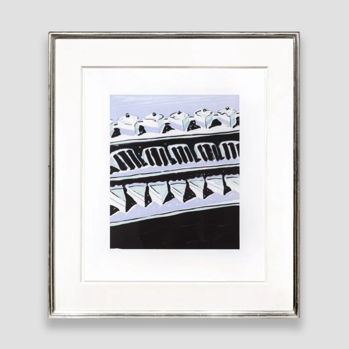  Wayne Thiebaud   Cakes and Pies , 2006 