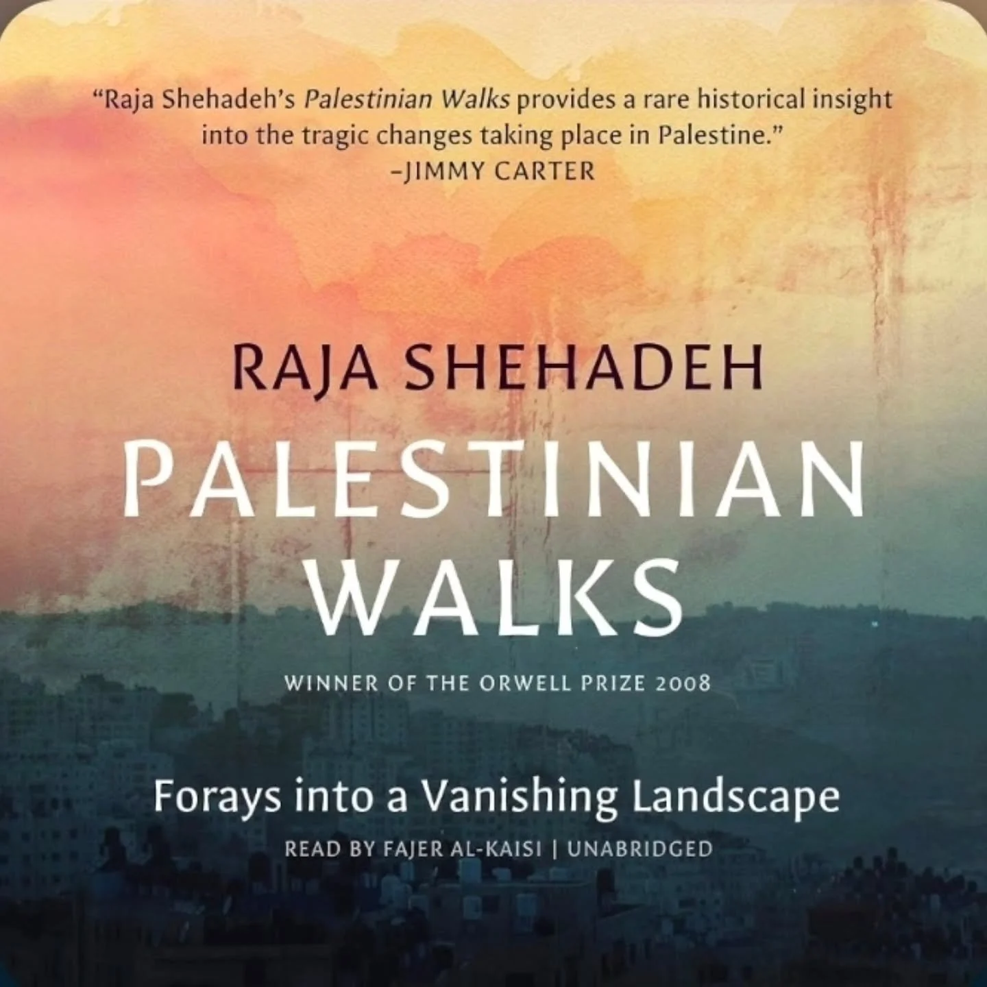 BOOK REVIEW

Palestinian Walks: Forays into a Vanishing Landscape
By Raja Shehadeh

This is a lovely, moving and unique book. It documents the changing nature of the Palestinian landscape via six walks conducted over several decades, and uses them as