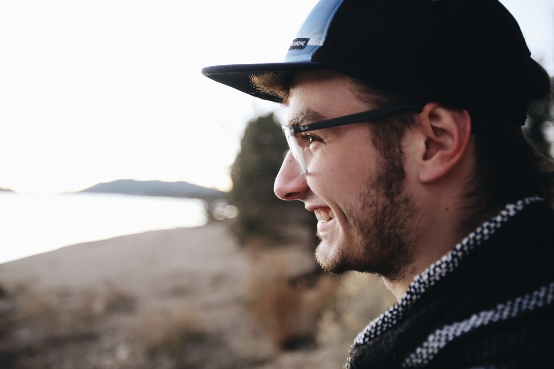 Jakob Hartt on his 19th birthday celebrating in Big Bear Lake, Calif.. 
