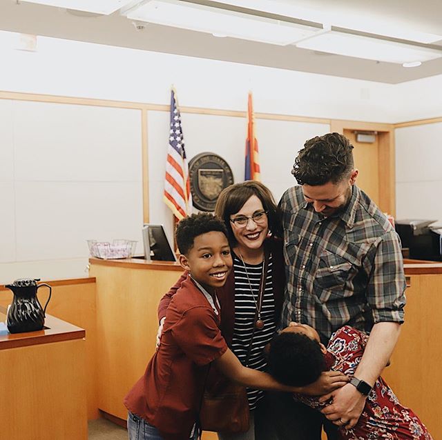 This sweet couple from our church adopted these two kiddos yesterday and we&rsquo;ve been reflecting for the past week how adoption is so loving. When you give birth, what comes out is what you keep. (Which is amazingly loving too!) But in adoption y