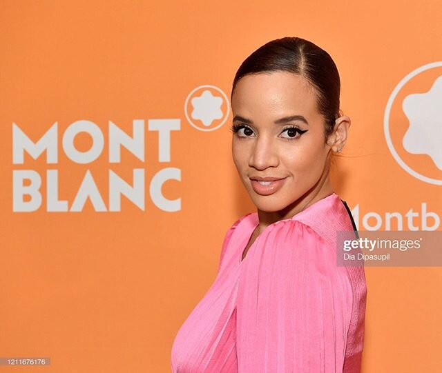 stunning @sheisdash for @montblanc tonight 💕 #makeupbyamrita