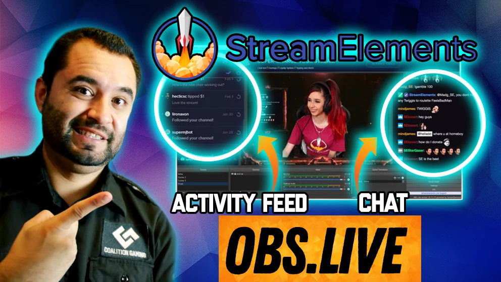 OBS.Live // StreamElements OBS PLUGIN! // Overview and Tutorial